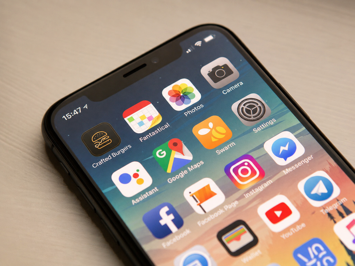 Customer using a branded mobile ordering app on their phone — QJumper